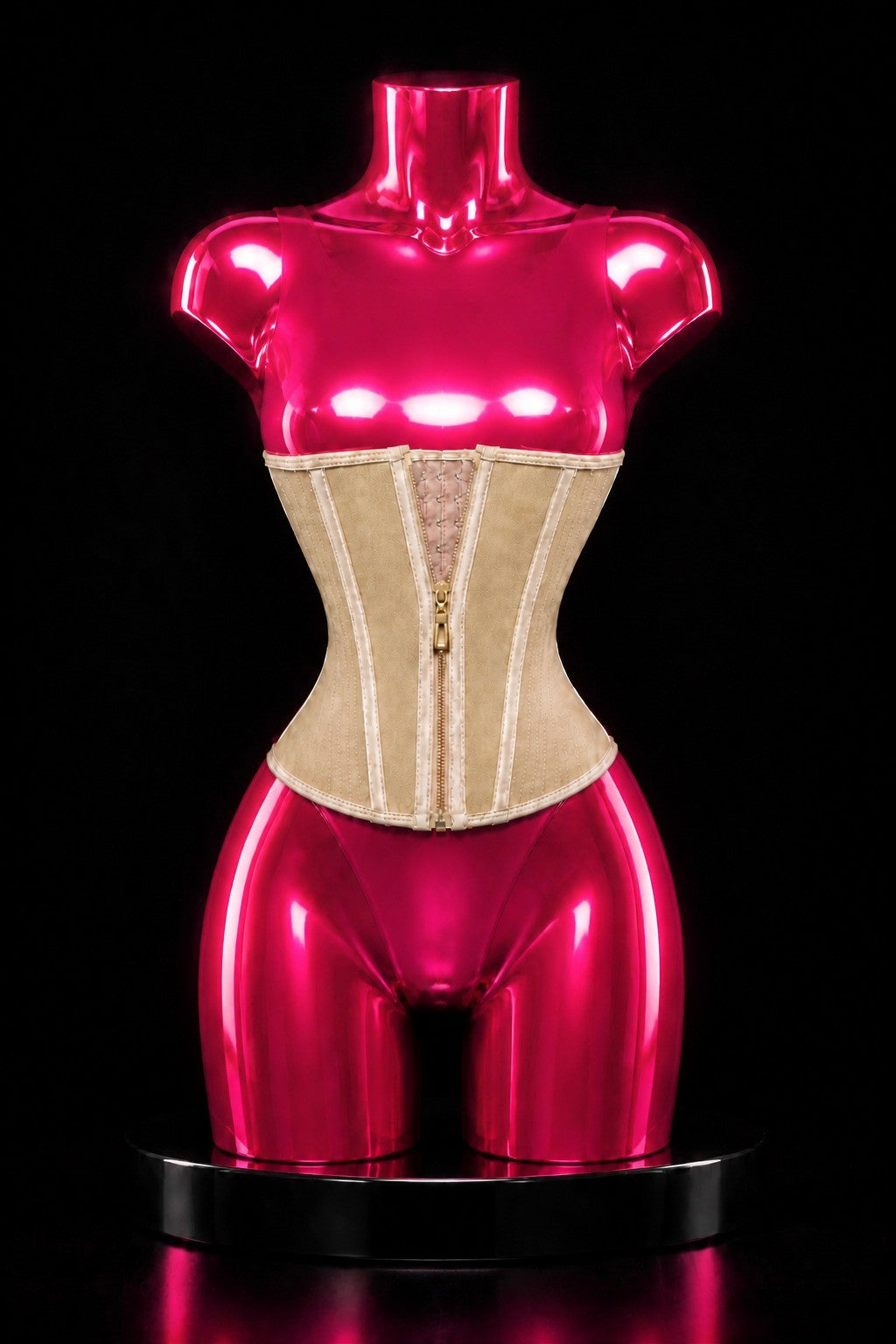 Faja Nude Illusion sobre maniquí cromado